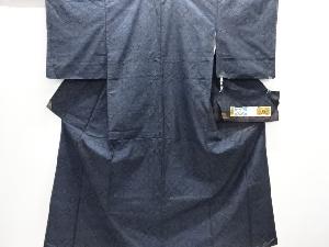 華紋唐草模様織り出し本場泥大島紬着物(5マルキ)